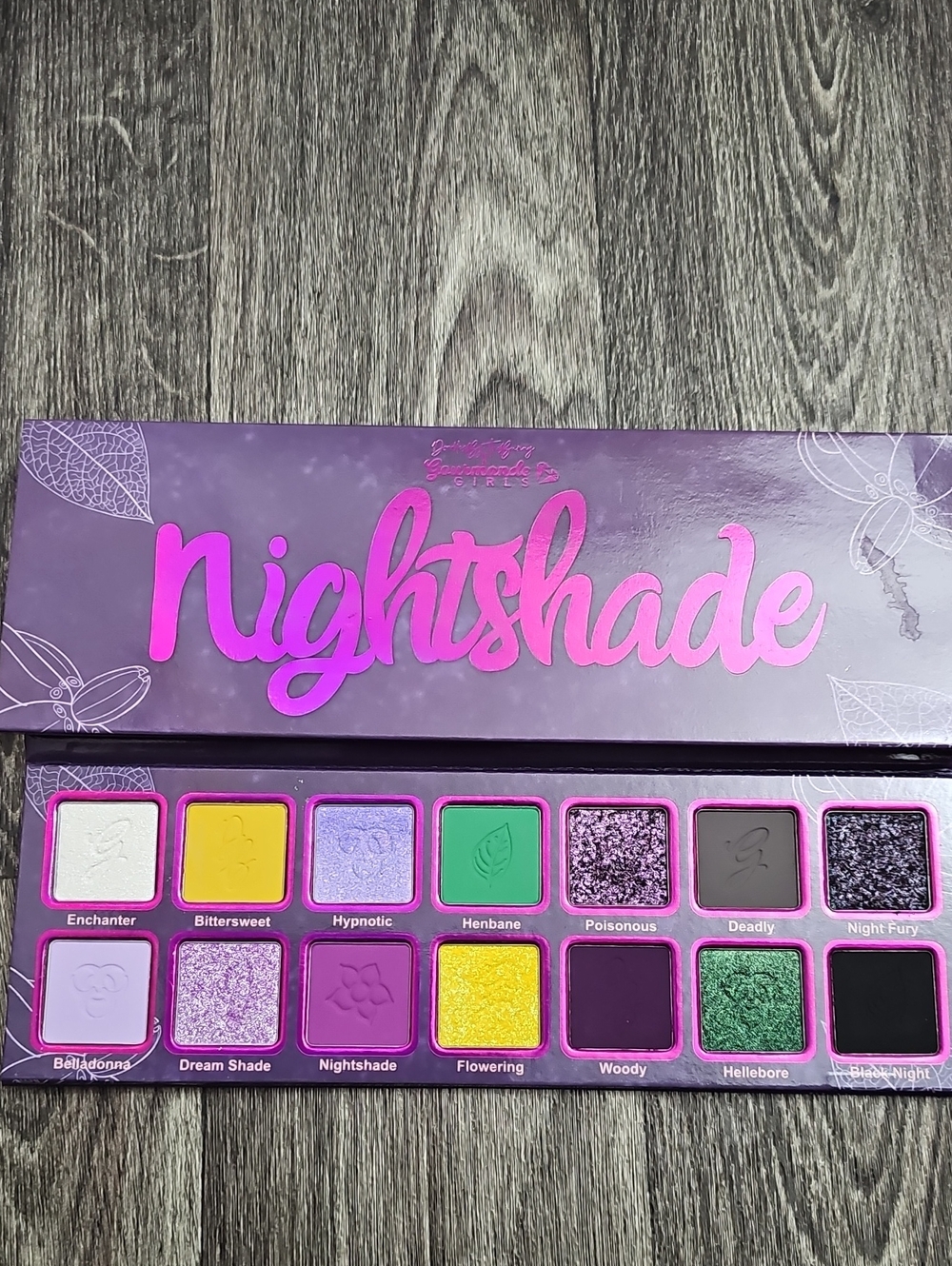 Gourmande Girls ~ Nightshade Palette